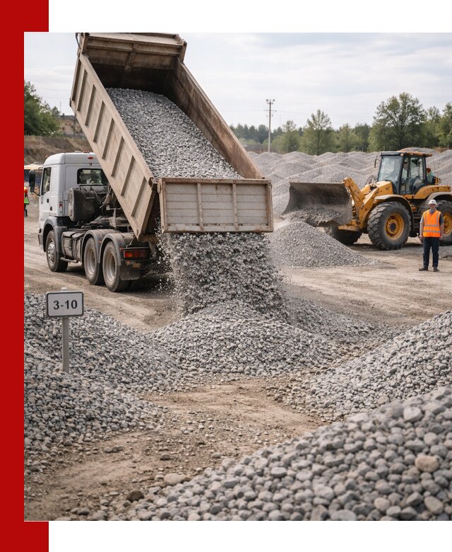 Гранитный щебень фракции 3–10: доставка и продажа в Коломне