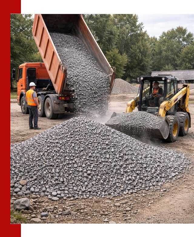 Купить гранитный щебень фракции 5–10 в Коломне с доставкой