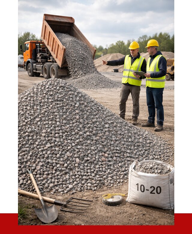 Гранитный щебень фракция 10-20 в Коломне от 4258 руб.|ПРОНЕРУДКлм