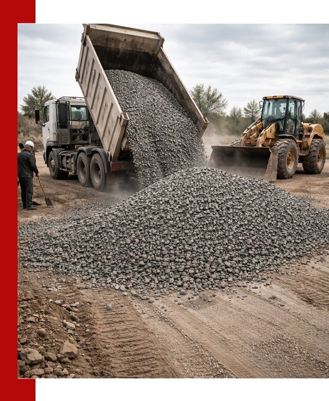 Гранитный щебень фракция 10-20 с доставкой в Коломне