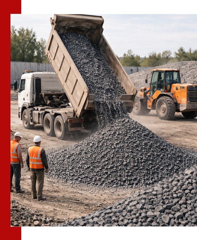 Доставка и продажа щебня габбро-диабаза в Коломне