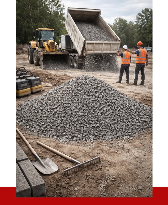 Гравийный щебень купить в Коломне от 2231 р. ПРОНЕРУДКлм