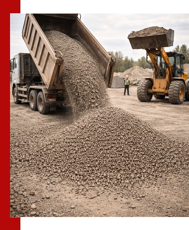Гравийный щебень фракция 3–10 с доставкой в Коломне