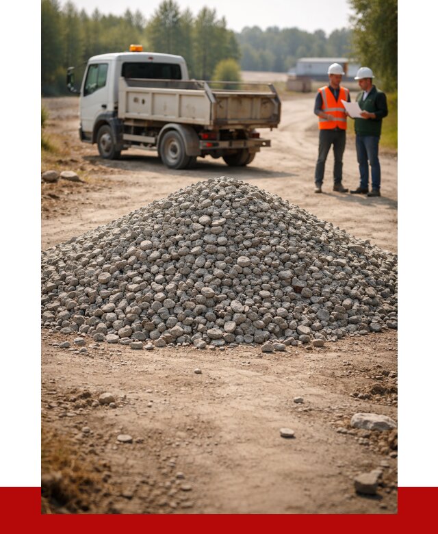 Гравийный щебень фракция 20-40 в Коломне от 1217 р. | ПРОНЕРУДКлм
