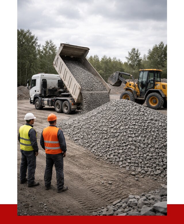 Гравийный щебень фракция 40-70 в Коломне от 9632р | ПРОНЕРУДКлм