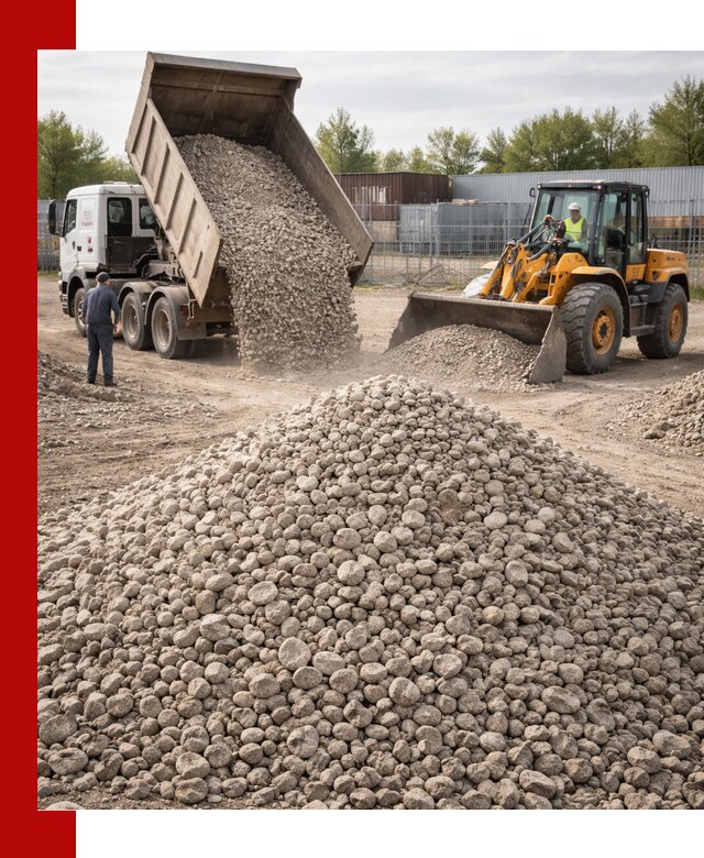 Доломитовый щебень фракции 20–41 с доставкой в Коломне