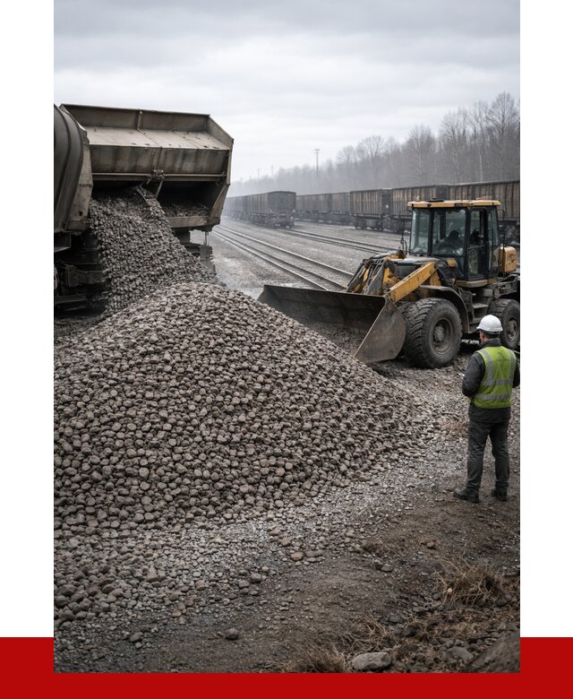 Купить железнодорожный щебень в Коломне от 2839 р. | ПРОНЕРУДКлм
