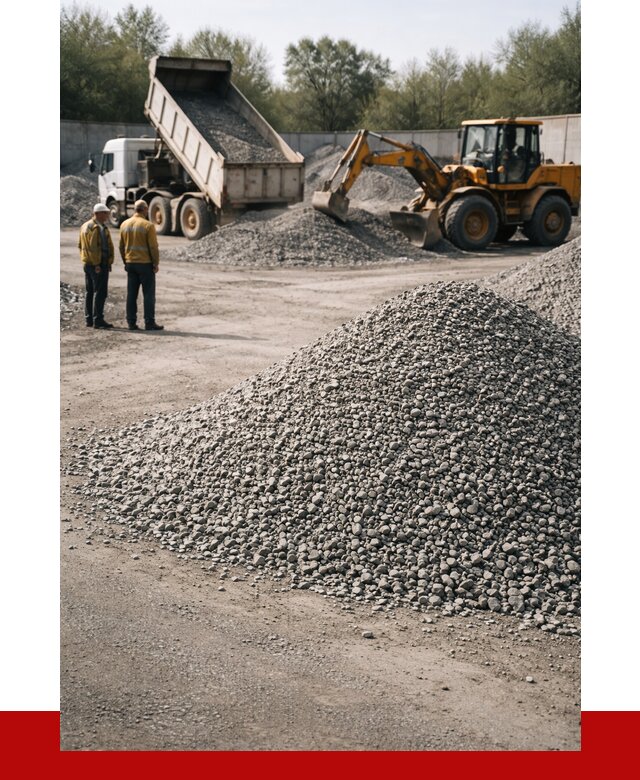 Вторичный щебень фр. 5-20 в Коломне от 1622 р. - ПРОНЕРУДКлм