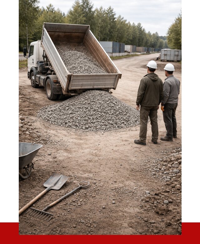 Бетонный щебень фракция 5-20 в Коломне от 3244 р., ПРОНЕРУДКлм