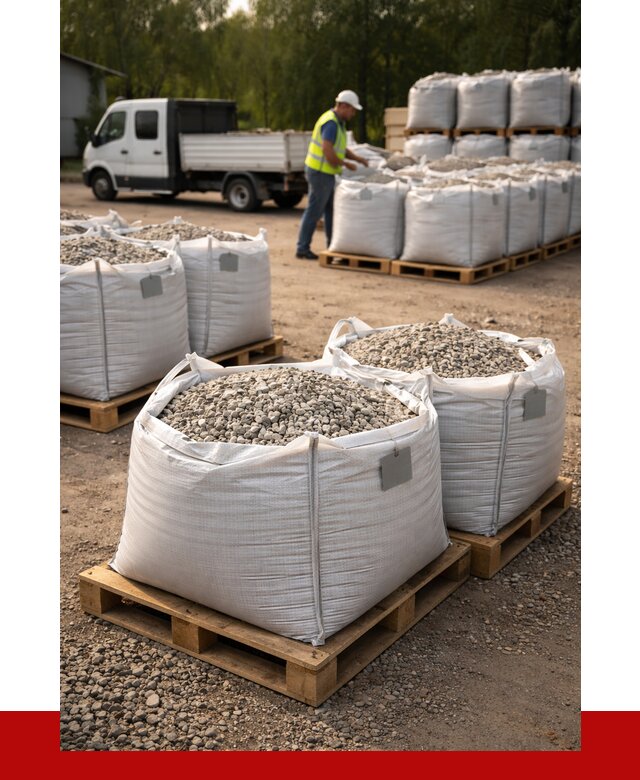 Щебень в мешках с доставкой в Коломне от 4258 р. | ПРОНЕРУДКлм