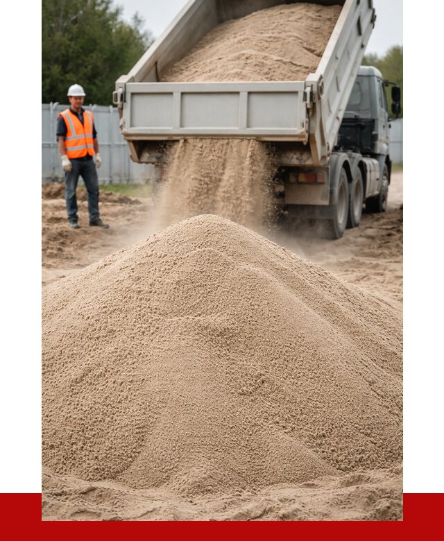 Купить сеяный песок с доставкой в Коломне от 2231 р ПРОНЕРУДКлм