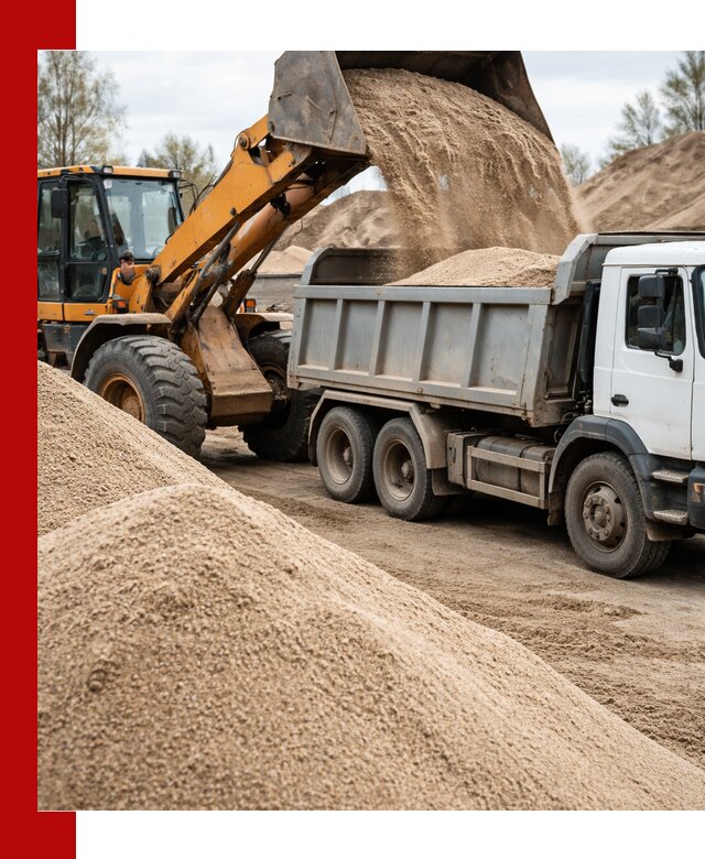 Доставка сеяного песка в Коломне оптом и в розницу