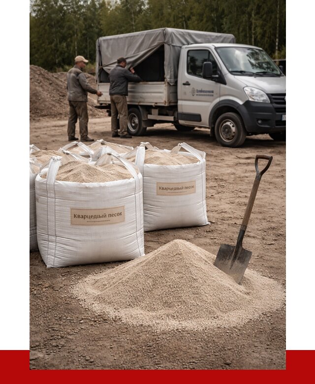 Кварцевый песок для пескоструя в Коломне от 4563 р. | ПРОНЕРУДКлм