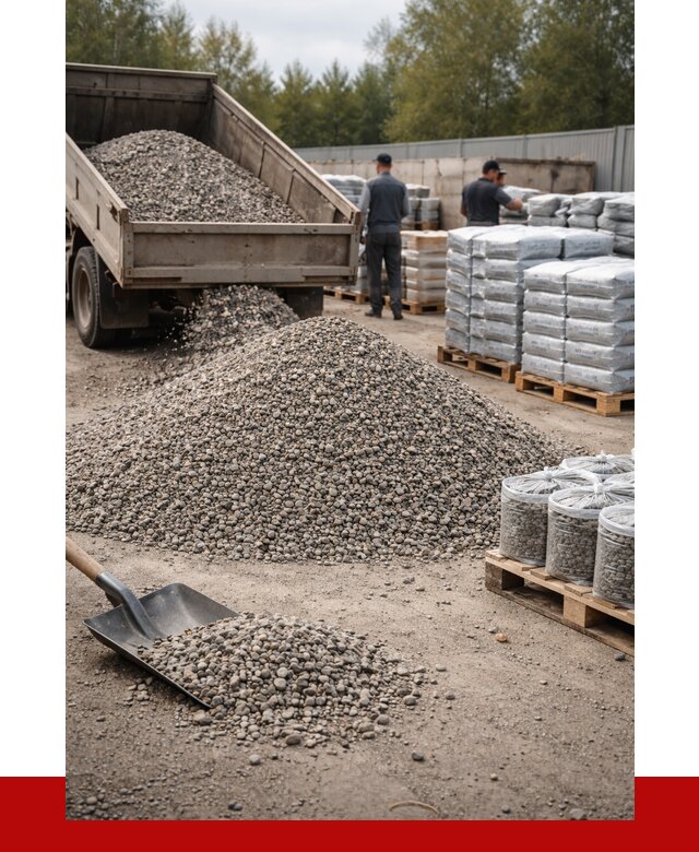 Гравий фракция 5-20 в Коломне купить от 2332 р. ПРОНЕРУДКлм