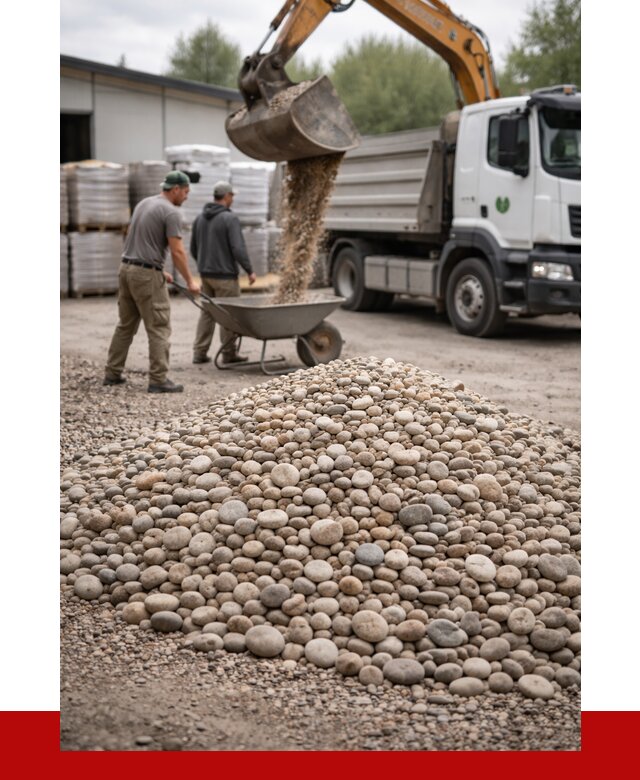 Галька декоративная в Коломне от 3244 р. за куб | ПРОНЕРУДКлм
