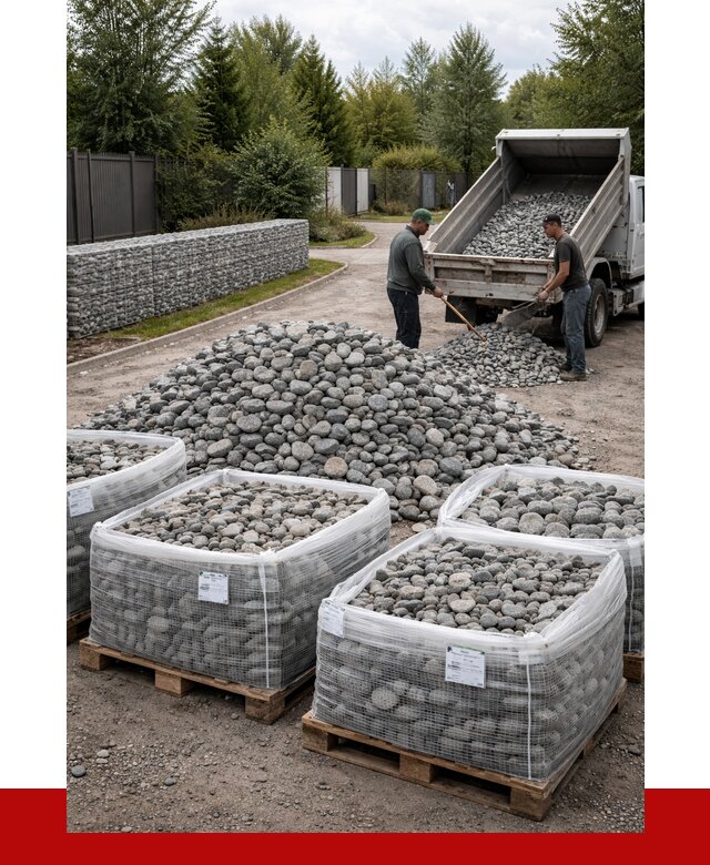 Камень для габионов в Коломне от 4258 р. за куб | ПРОНЕРУДКлм