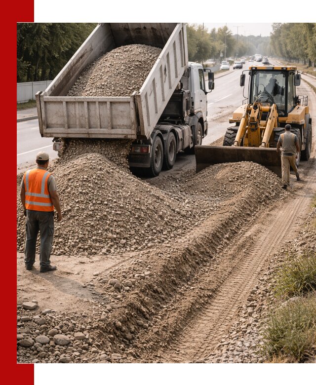 Опгс для устройства дорог и подсыпки в Коломне