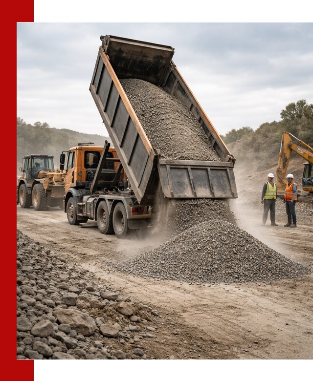 Щебёночно-песчаная смесь ЩПС С1 с доставкой в Коломне