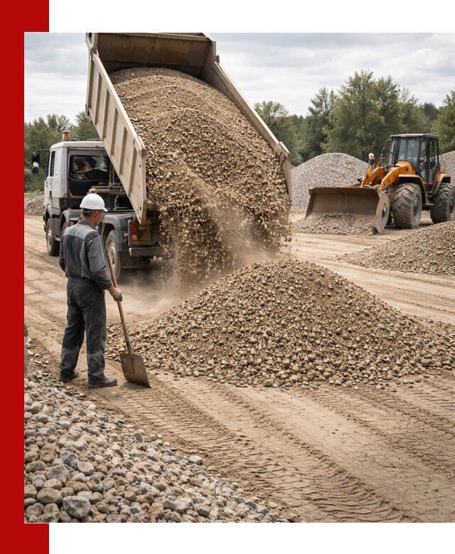 Доставка щпс С3 в Коломне самосвалами и бортовыми грузовиками