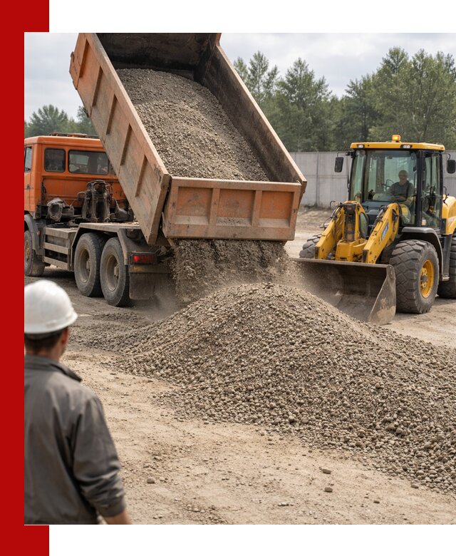 Доставка щпс С8 самосвалами в Коломне от производителя