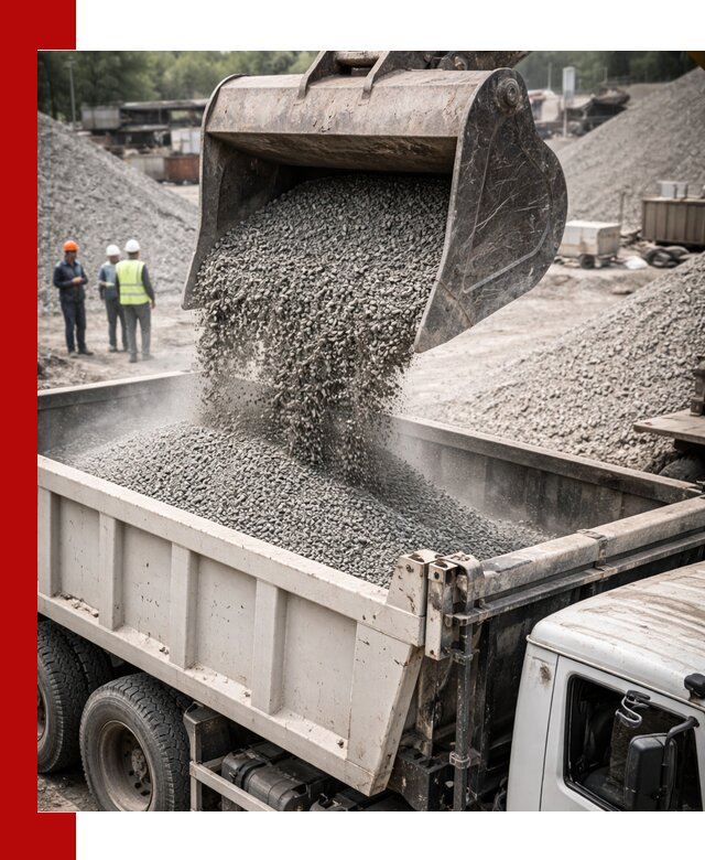 Отсев и крошка для строительства и дорожных работ в Коломне