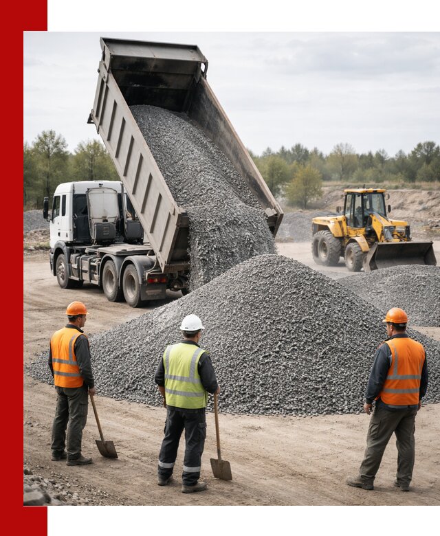 Доставка и продажа гранитной крошки в Коломне