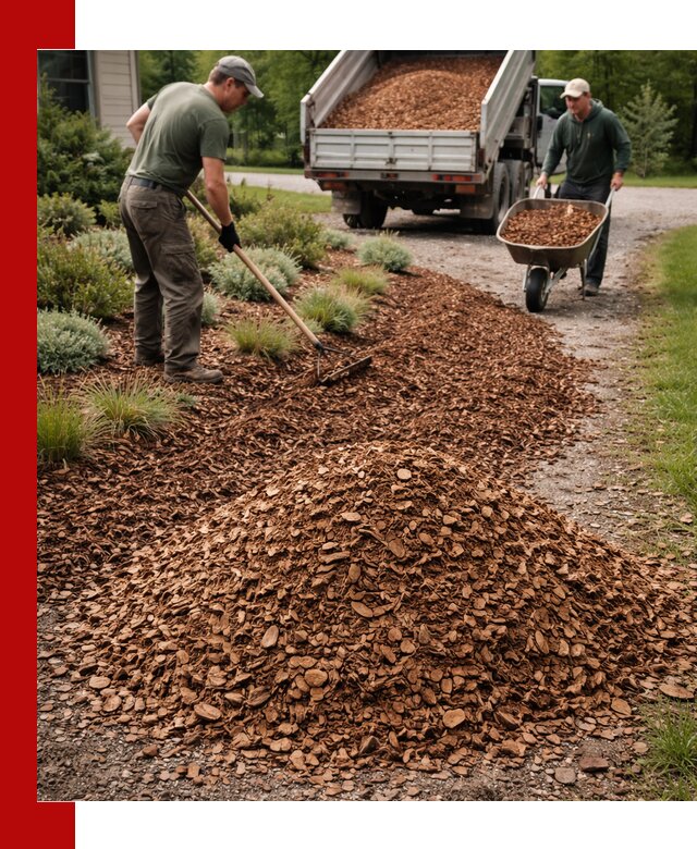 Крошка для мульчирования с доставкой в Коломне