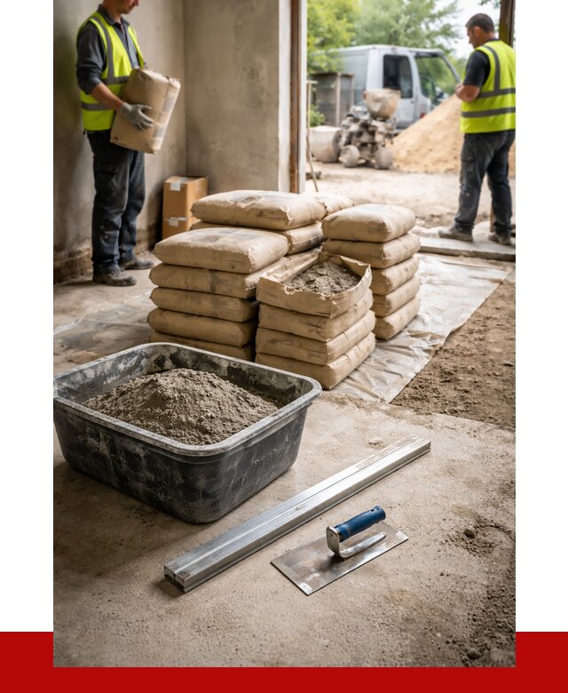 Купить сухую смесь для стяжки в Коломне от 4563 р. | ПРОНЕРУДКлм