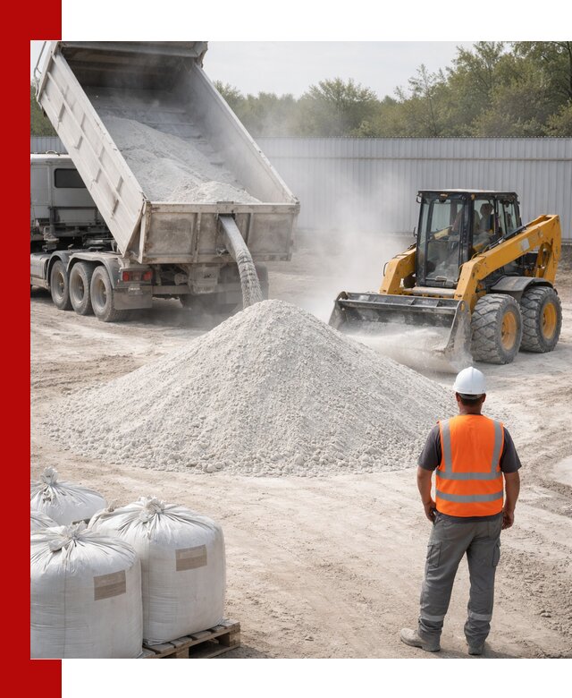 Доставка и продажа известняковой муки в Коломне