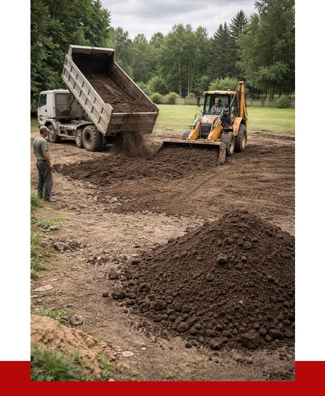 Грунт для выравнивания участка в Коломне от 1217 р. | ПРОНЕРУДКлм