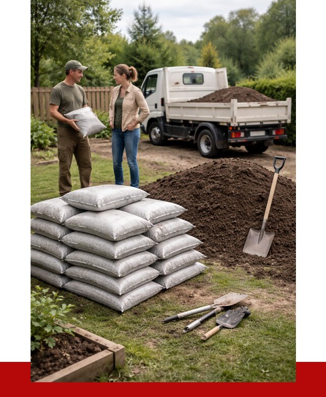 Садовая земля в Коломне от 1217 р. с доставкой оптом | ПРОНЕРУДКлм