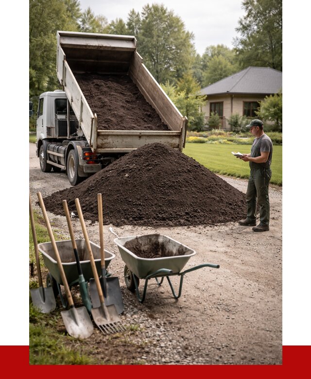 Купить чернозем с доставкой в Коломне от 1825 р. | ПРОНЕРУДКлм