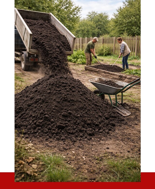 Купить чернозем для огорода в Коломне от 2535 р. | ПРОНЕРУДКлм