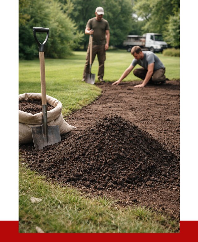 Купить чернозем для газона в Коломне от 4258 р. | ПРОНЕРУДКлм