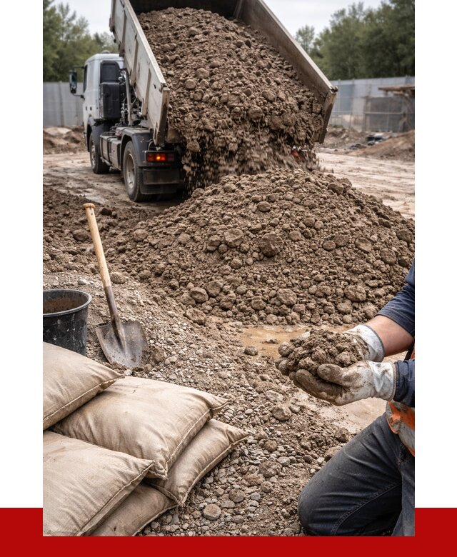 Купить глина для засыпки в Коломне от 1217 р. за куб | ПРОНЕРУДКлм