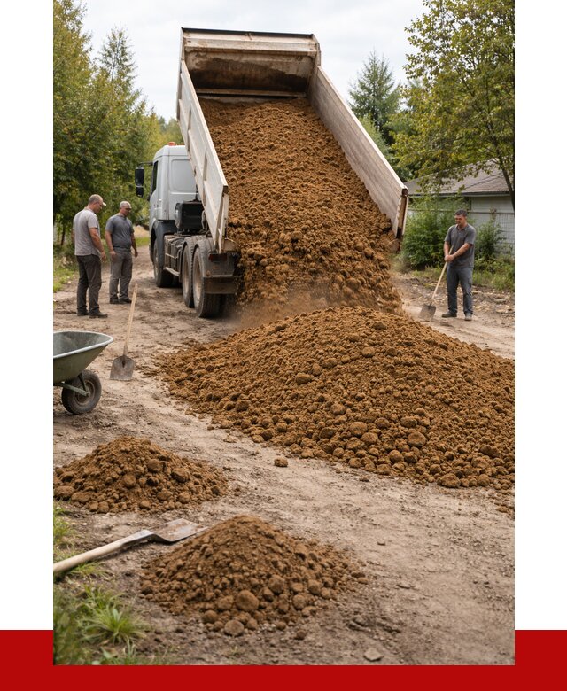 Купить суглинок с доставкой в Коломне от 2535 р. за куб | ПРОНЕРУДКлм