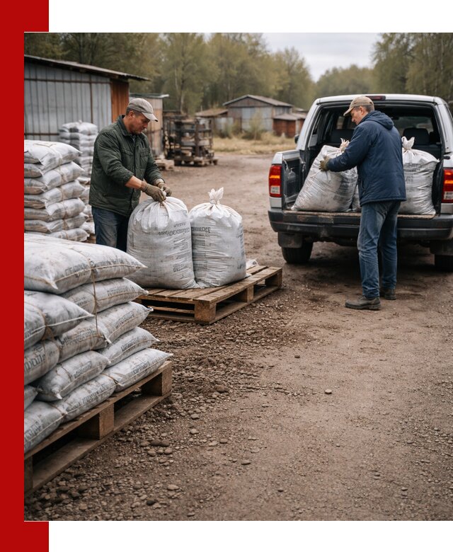 Купить конский навоз в мешках с доставкой в Коломне