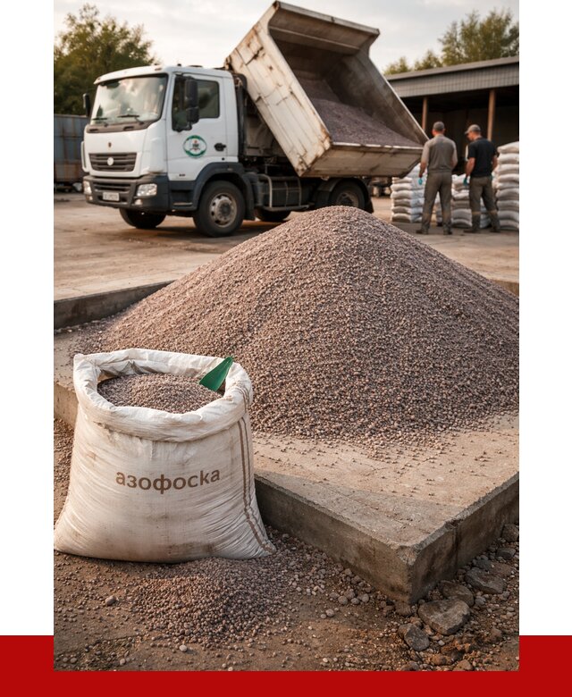 Купить азофоска в Коломне с доставкой от 1217 р. за куб | ПРОНЕРУДКлм