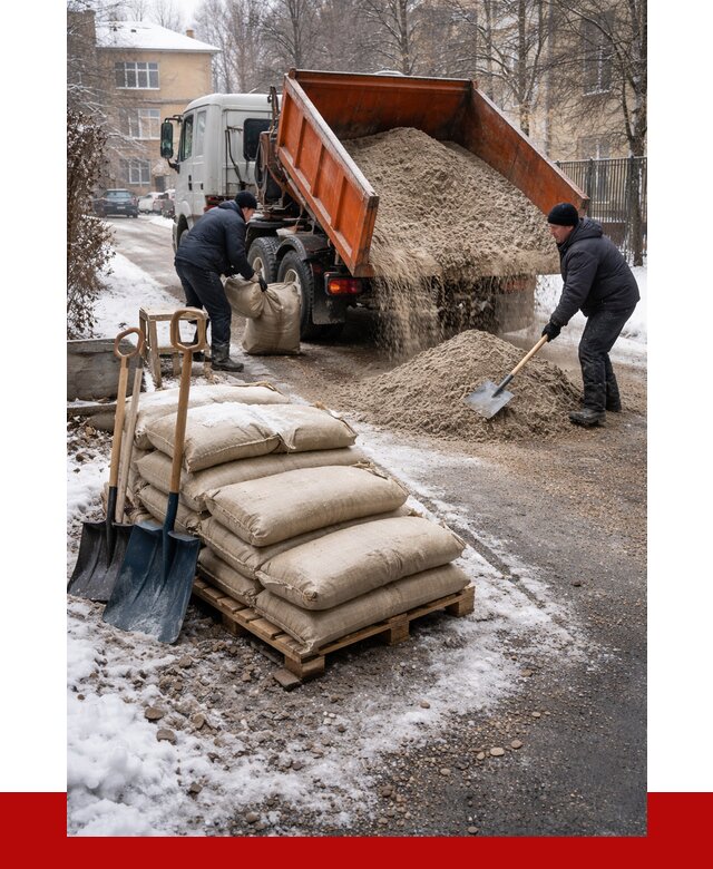 Противогололедные материалы оптом в Коломне от 4258 р. | ПРОНЕРУДКлм