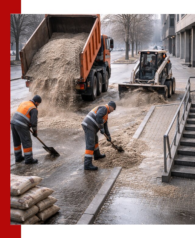 Поставка противогололедных материалов в Коломне