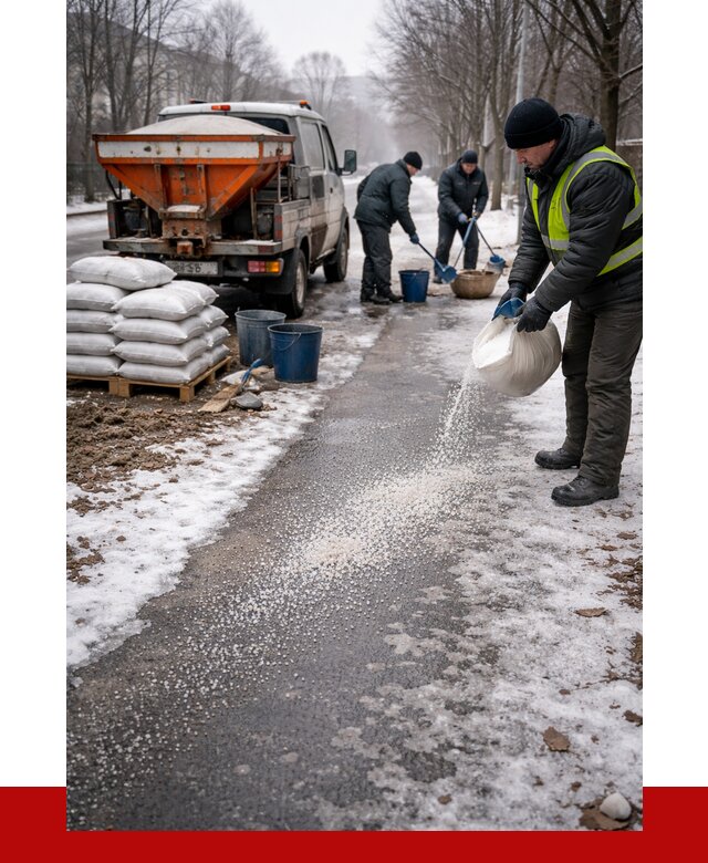 Реагент против гололеда в Коломне с доставкой от 4563 р. | ПРОНЕРУДКлм