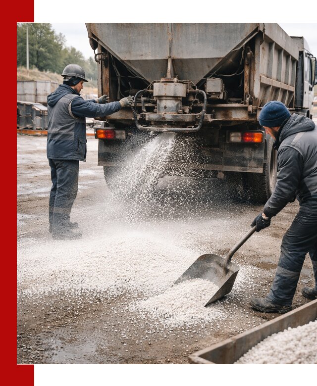 Доставка и продажа хлористого кальция в Коломне