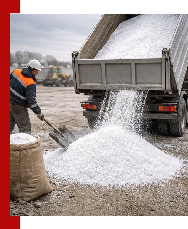 Поставка хлористого натрия оптом и в розницу в Коломне