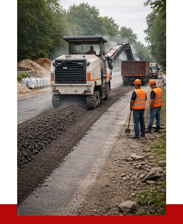 Фрезерованный асфальт в Коломне от 2231 р./куб. | ПРОНЕРУДКлм