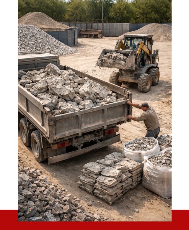 Купить бой бетона с доставкой в Коломне от 4867 р. | ПРОНЕРУДКлм