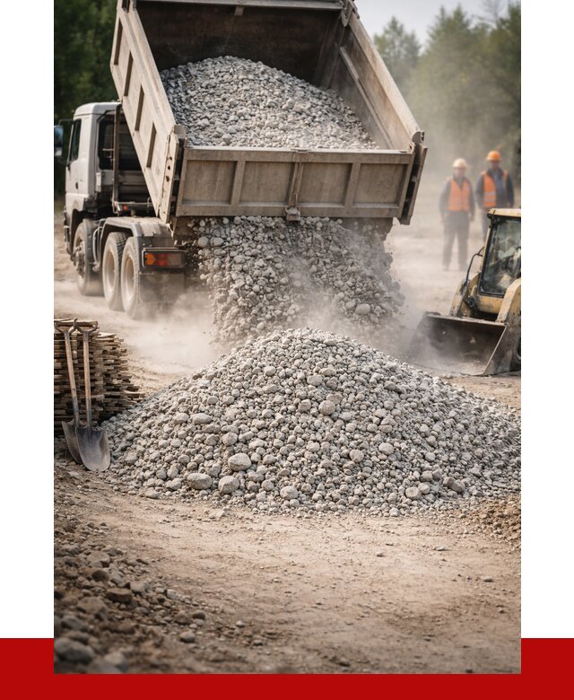 Купить дробленый бетон в Коломне от 1724 р./куб | ПРОНЕРУДКлм