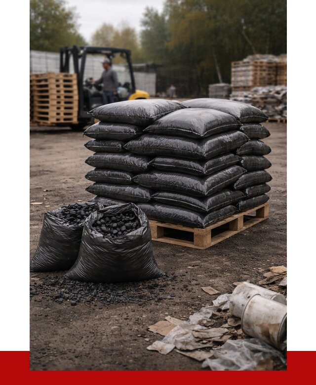 Купить уголь в мешках с доставкой в Коломне от 7604 р. | ПРОНЕРУДКлм