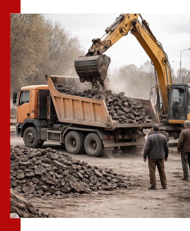 Вывоз асфальта и асфальтового покрытия в Коломне