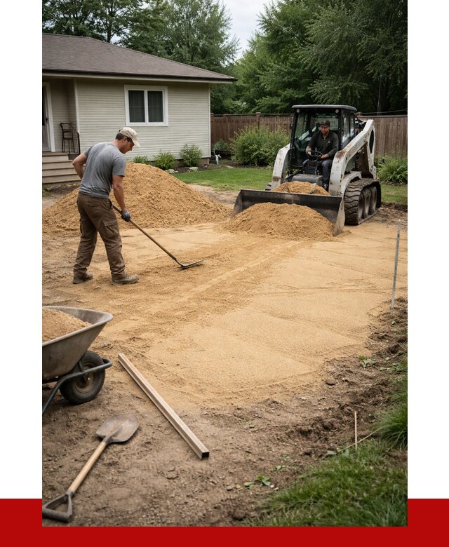 Отсыпка участка песком в Коломне, от 2535 р., ПРОНЕРУДКлм