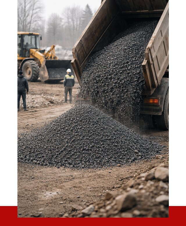 Асфальтовая крошка в Коломне с доставкой от 1825 р. | ПРОНЕРУДКлм
